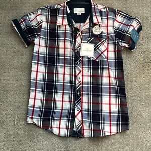 Craft and Flow Big Boy 10/12 short sleeve collar top